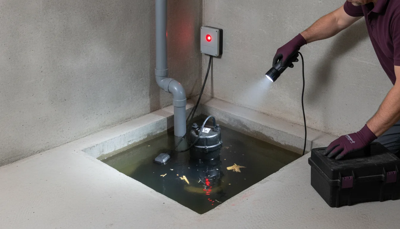 Dépannage pompe de relevage Moëlan-sur-Mer – problème / diagnostic